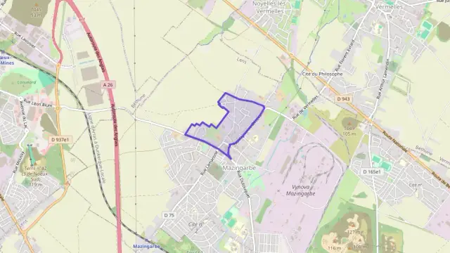 Appartement 46 m² deux pieces à vendre à Mazingarbe