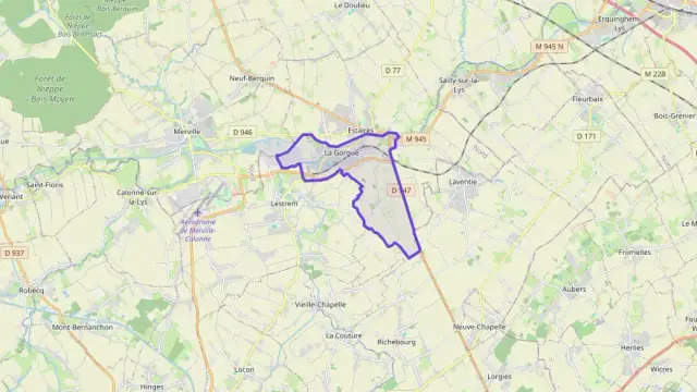 Appartement 50 m² trois pièces à vendre à La Gorgue