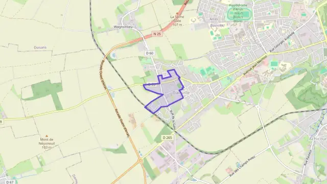 Appartement 50 m² deux pieces à vendre à Dainville