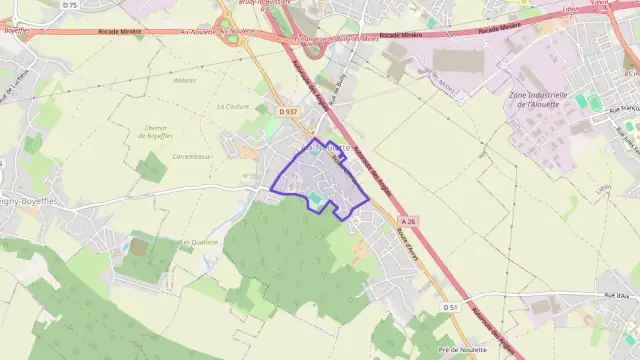 Appartement 62 m² deux pieces à vendre à Aix-Noulette