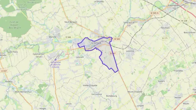 Appartement 61 m² trois pièces à vendre à La Gorgue