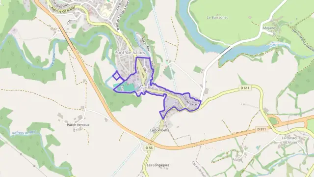 Appartement 50 m² deux pieces à vendre à Pont-de-Salars