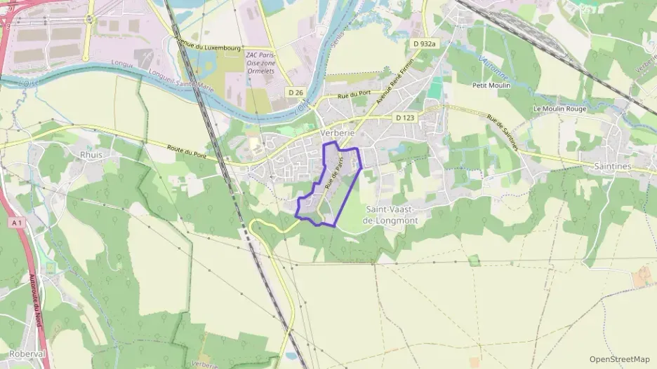 Appartement 63 m² trois pièces à vendre à Verberie Appartement 63 m² trois pièces à vendre à Verberie