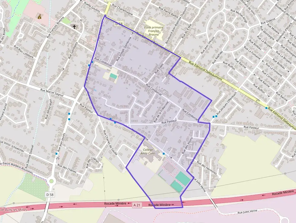 Appartement 42 m² deux pieces à vendre à Bully-les-Mines