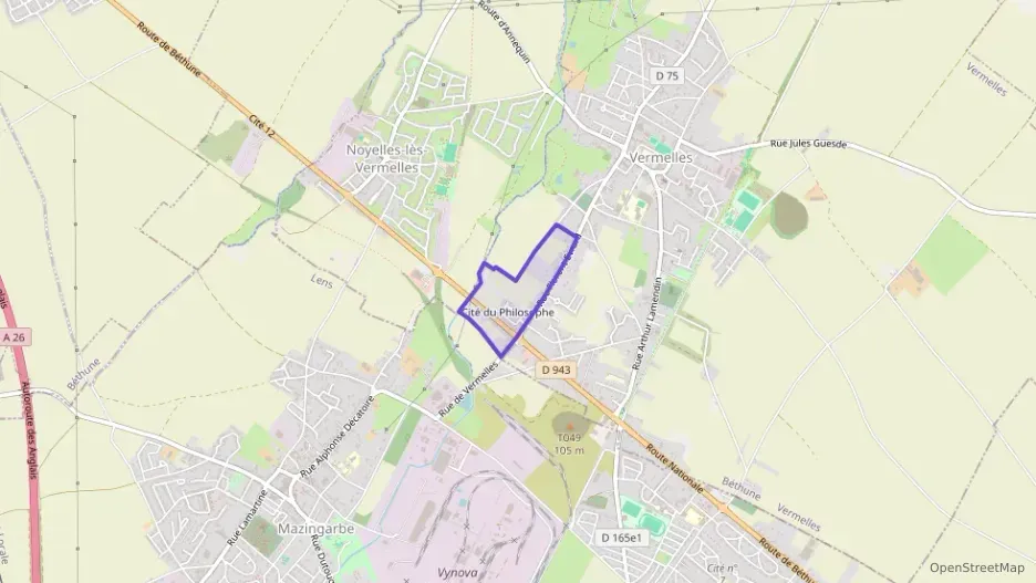 Appartement 77 m² quatre pièces à vendre à Vermelles Appartement 77 m² quatre pièces à vendre à Vermelles