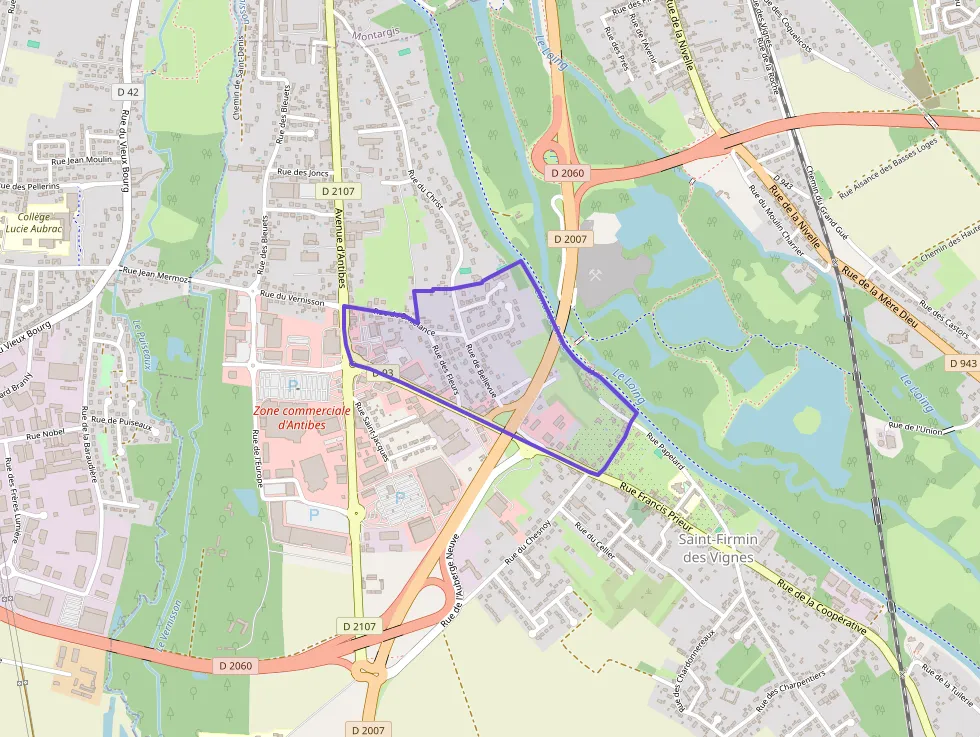 Appartement 56 m² deux pieces à vendre à Amilly