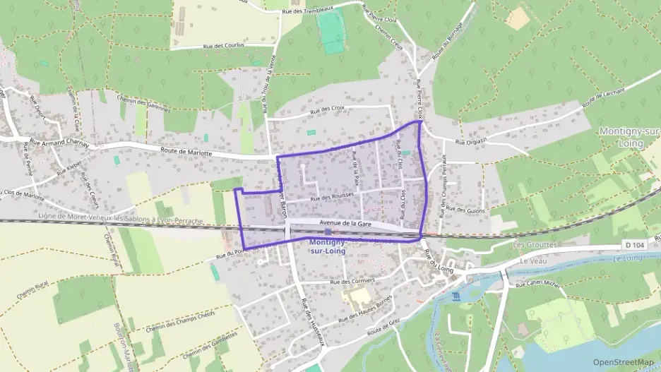 Appartement 72 m² trois pièces à vendre à Montigny-sur-Loing Appartement 72 m² trois pièces à vendre à Montigny-sur-Loing