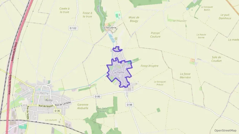 Appartement 47 m² trois pièces à vendre à Lachelle Appartement 47 m² trois pièces à vendre à Lachelle