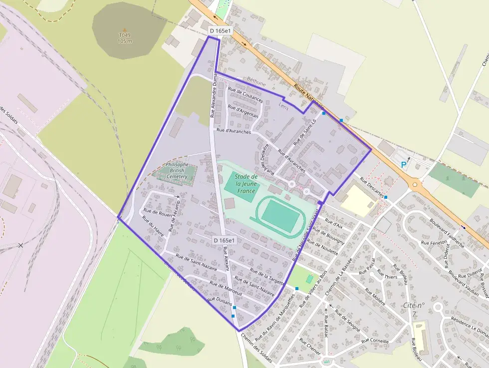 Appartement 46 m² deux pieces à vendre à Mazingarbe