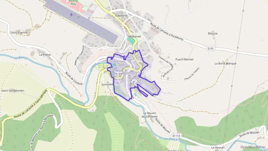 Appartement 76 m² quatre pièces à vendre à Belmont-sur-Rance