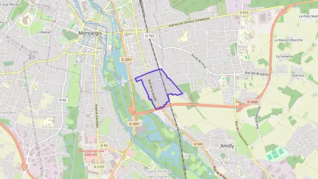 Appartement 60 m² trois pièces à vendre à Amilly