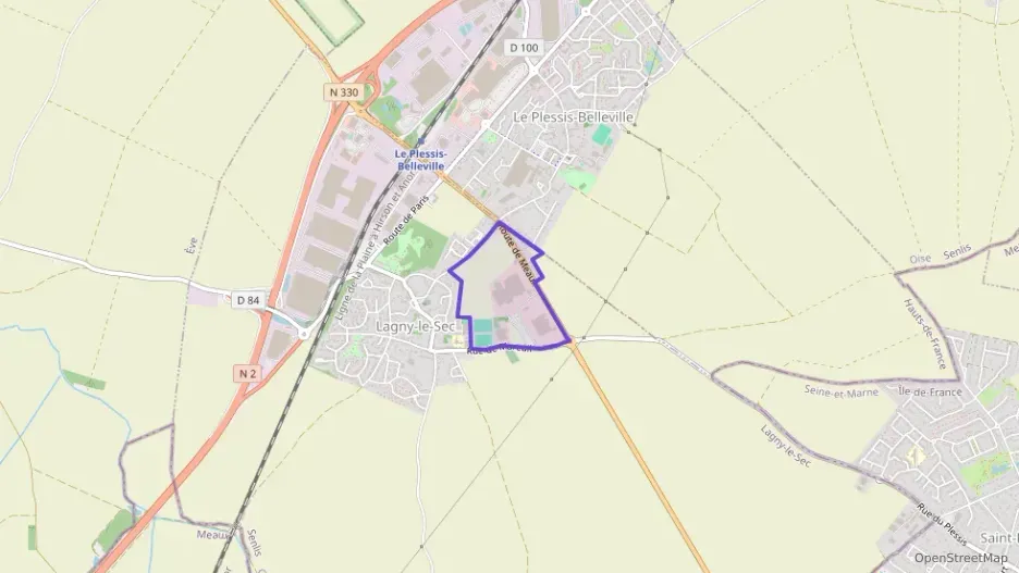 Appartement 94 m² quatre pièces à vendre à Lagny-le-Sec Appartement 94 m² quatre pièces à vendre à Lagny-le-Sec