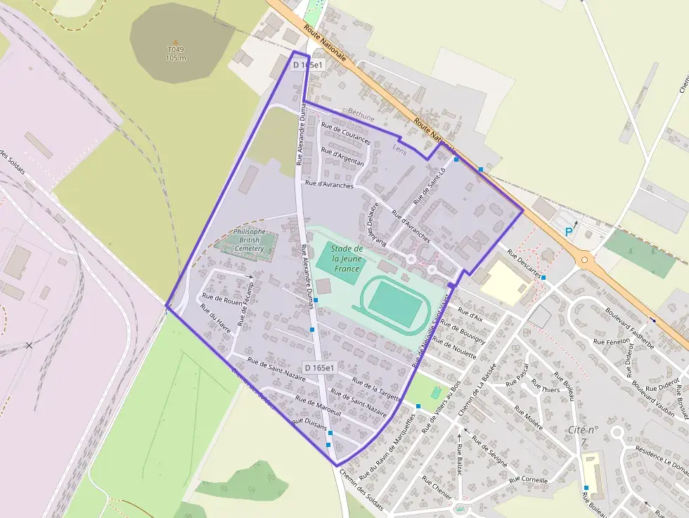 Appartement 44 m² deux pieces à vendre à Mazingarbe