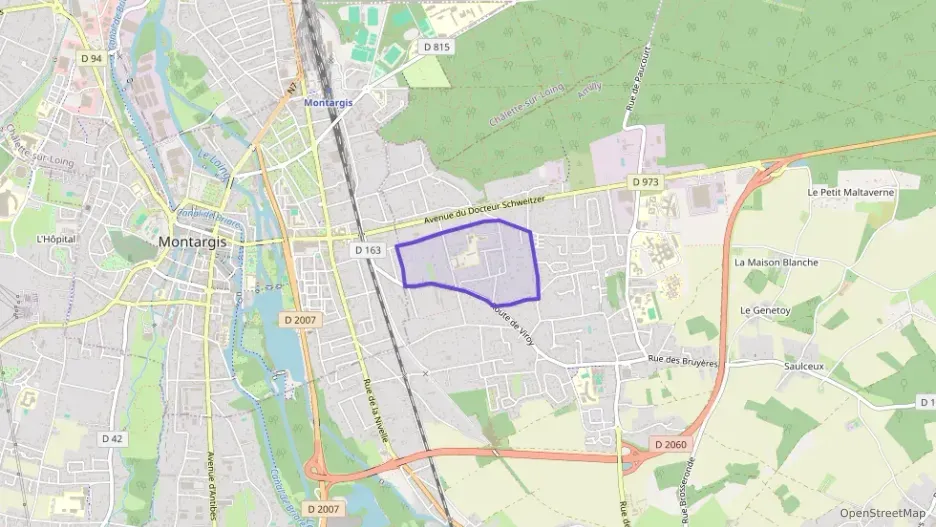 Appartement 70 m² trois pièces à vendre à Amilly