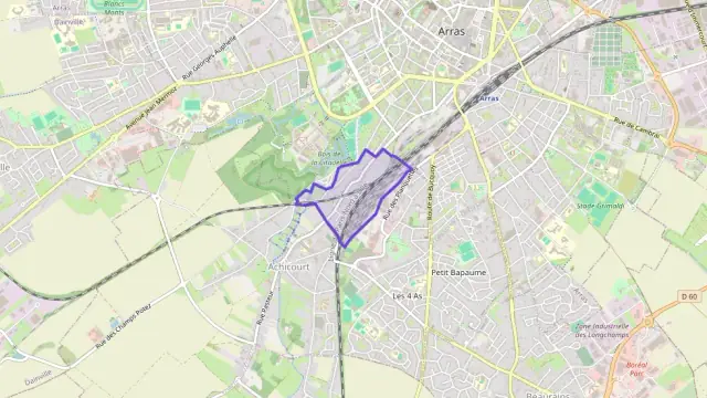 Appartement 58 m² deux pieces à vendre à Achicourt