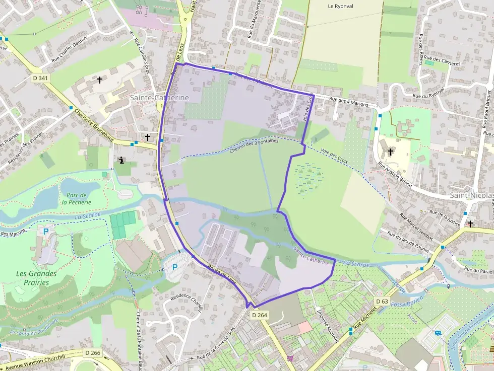 Appartement 60 m² trois pièces à vendre à Sainte-Catherine