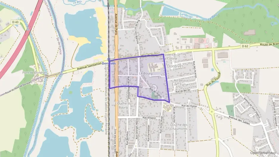 Appartement 51 m² trois pièces à vendre à Dordives