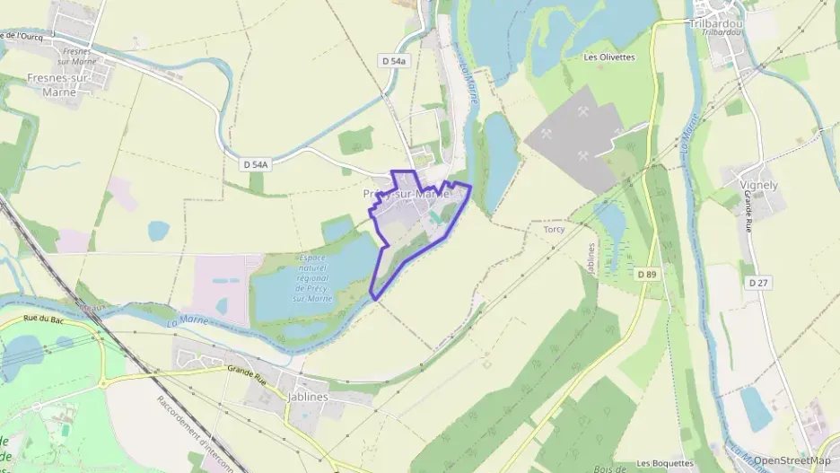 Appartement 54 m² trois pièces à vendre à Précy-sur-Marne