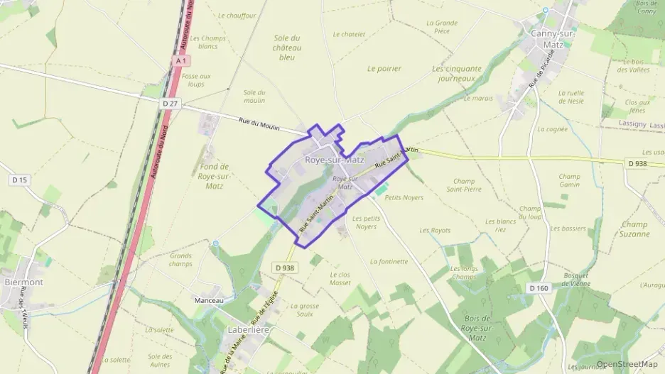 Appartement 61 m² deux pieces à vendre à Roye-sur-Matz