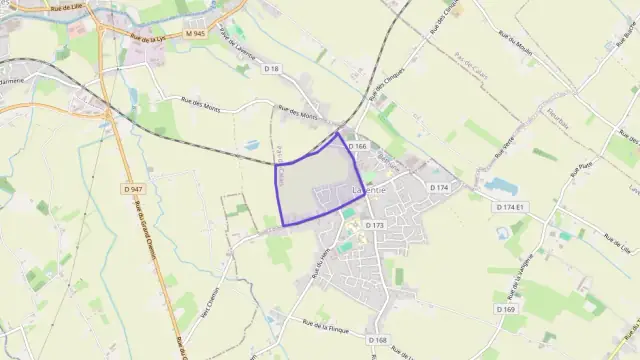 Appartement 100 m² trois pièces à vendre à Laventie