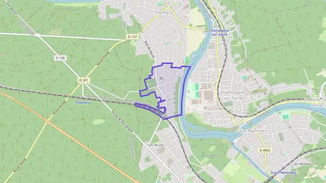 Appartement 55 m² trois pièces à vendre à Thomery