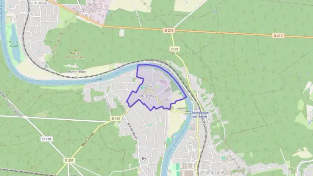 Appartement 69 m² trois pièces à vendre à Thomery