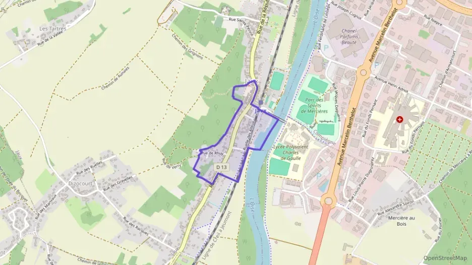 Appartement 85 m² quatre pièces à vendre à Jaux