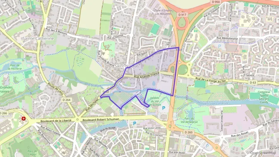 Appartement 52 m² trois pièces à vendre à Saint-Nicolas Appartement 52 m² trois pièces à vendre à Saint-Nicolas