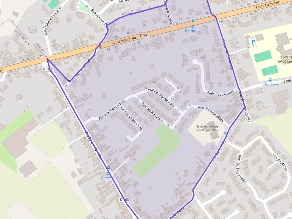 Appartement 45 m² deux pieces à vendre à Auchy-les-Mines