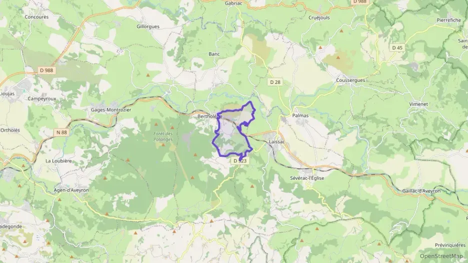 Appartement 90 m² quatre pièces à vendre à Bertholène Appartement 90 m² quatre pièces à vendre à Bertholène