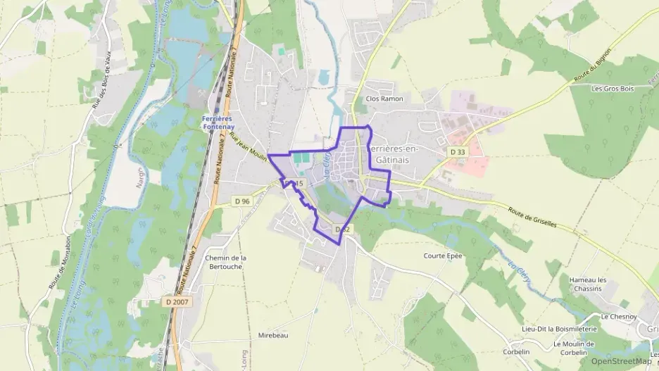 Appartement 33 m² deux pieces à vendre à Ferrières-en-Gâtinais