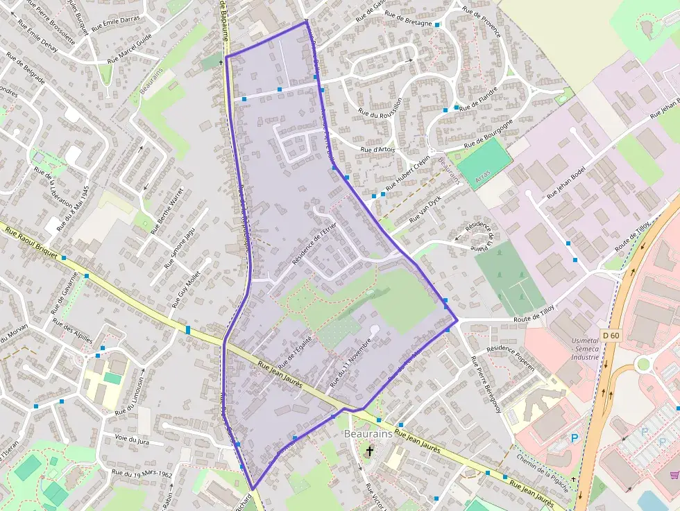 Appartement 70 m² trois pièces à vendre à Beaurains