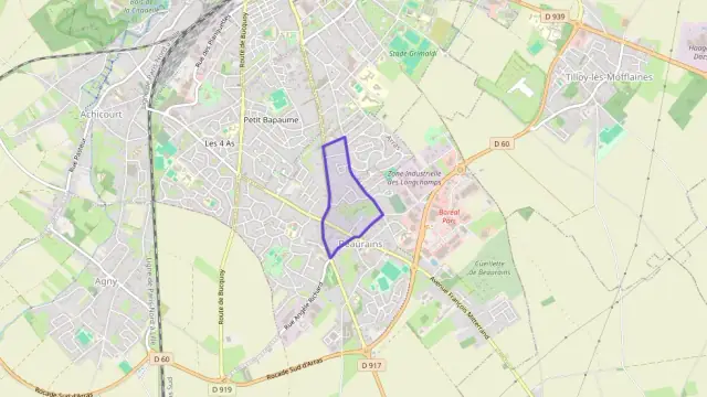 Appartement 70 m² trois pièces à vendre à Beaurains