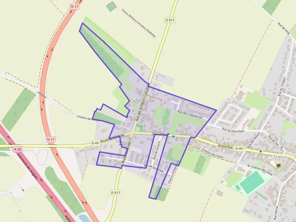 Appartement 91 m² quatre pièces à vendre à Thélus