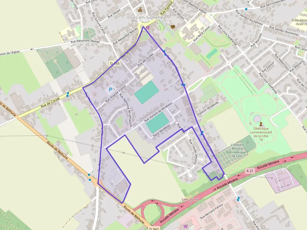 Appartement 89 m² trois pièces à vendre à Loos-en-Gohelle