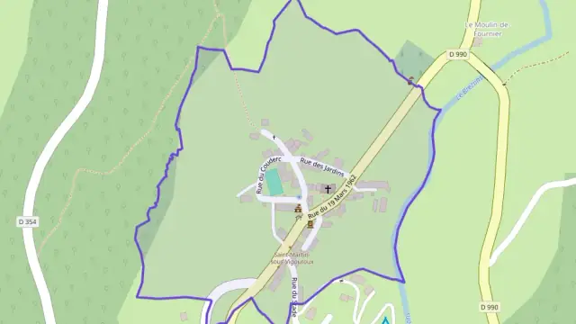 Appartement 28 m² deux pieces à vendre à Saint-Martin-sous-Vigouroux