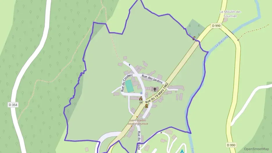 Appartement 28 m² deux pieces à vendre à Saint-Martin-sous-Vigouroux Appartement 28 m² deux pieces à vendre à Saint-Martin-sous-Vigouroux