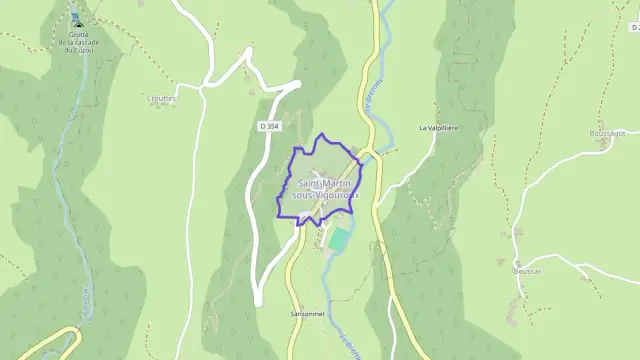 Appartement 28 m² deux pieces à vendre à Saint-Martin-sous-Vigouroux