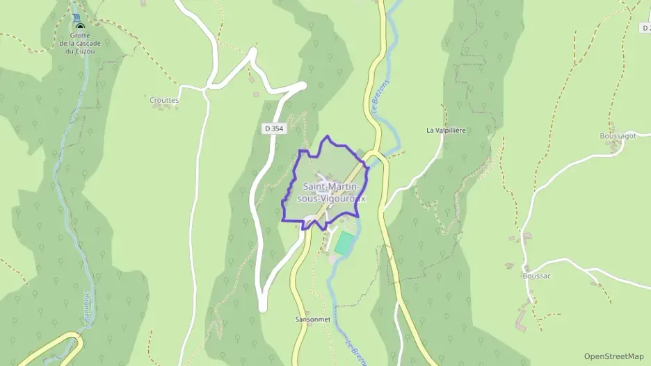 Appartement 28 m² deux pieces à vendre à Saint-Martin-sous-Vigouroux Appartement 28 m² deux pieces à vendre à Saint-Martin-sous-Vigouroux