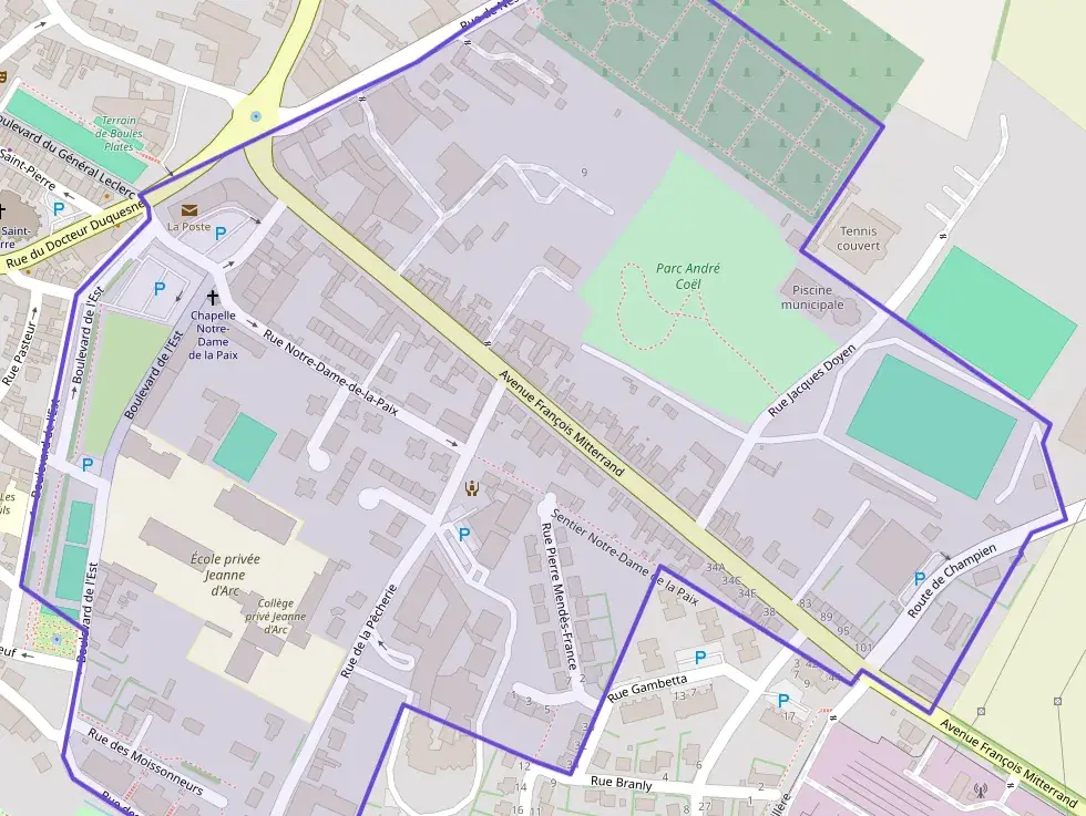 Appartement 61 m² trois pièces à vendre à Roye