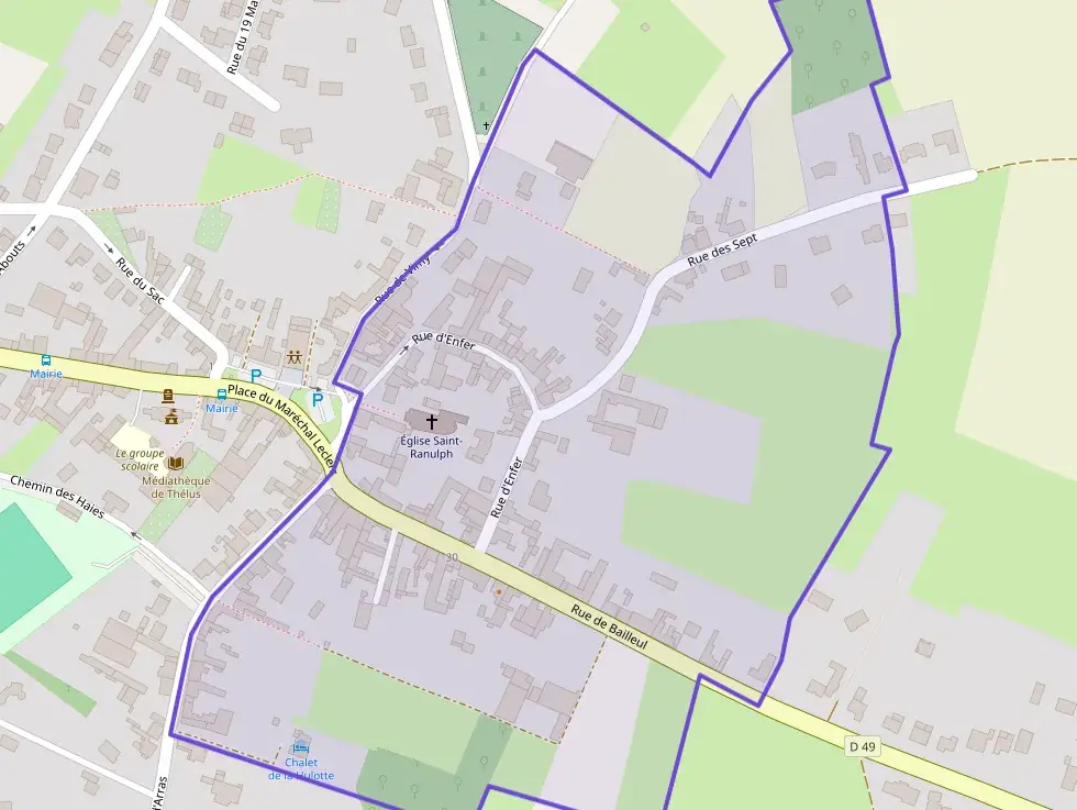 Appartement 52 m² trois pièces à vendre à Thélus