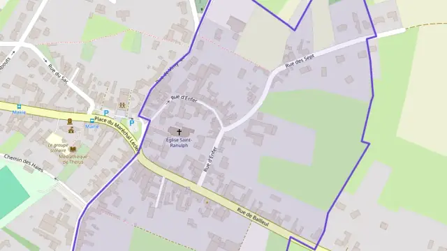 Appartement 52 m² trois pièces à vendre à Thélus