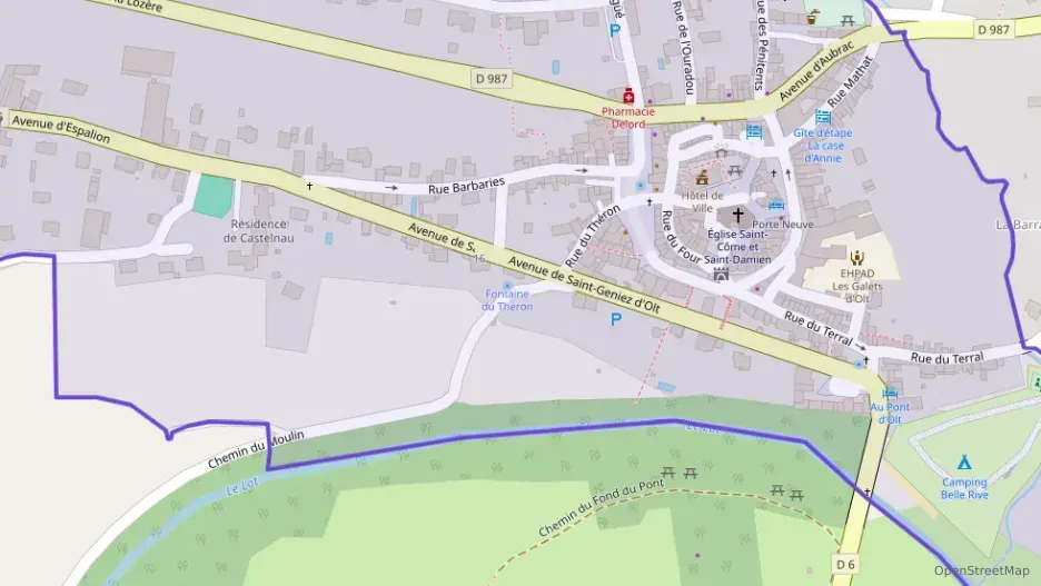 Appartement 50 m² deux pieces à vendre à Saint-Côme-d`Olt