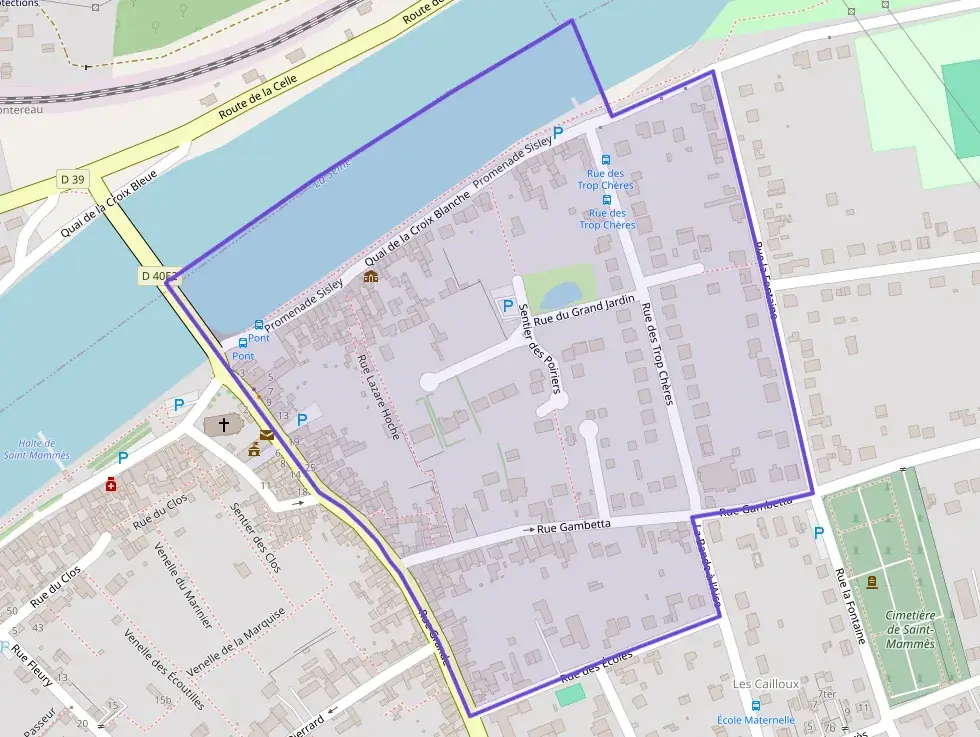 Appartement 65 m² quatre pièces à vendre à Saint-Mammès