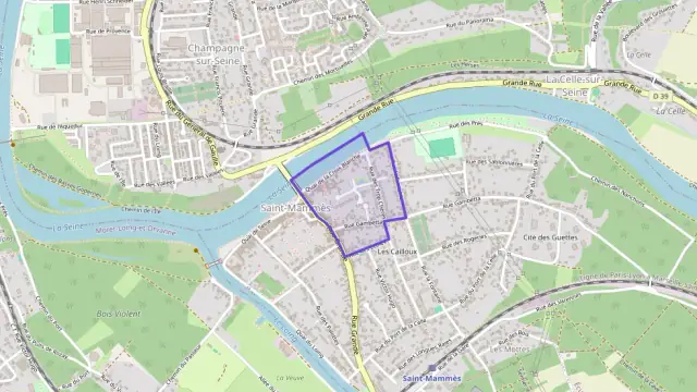 Appartement 65 m² quatre pièces à vendre à Saint-Mammès