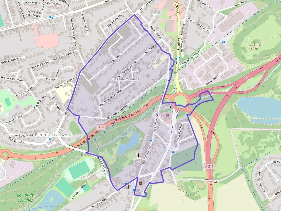 Appartement 55 m² deux pieces à vendre à Éleu-dit-Leauwette