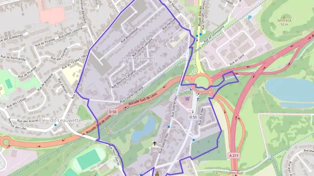 Appartement 55 m² deux pieces à vendre à Éleu-dit-Leauwette