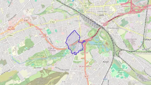 Appartement 55 m² deux pieces à vendre à Éleu-dit-Leauwette