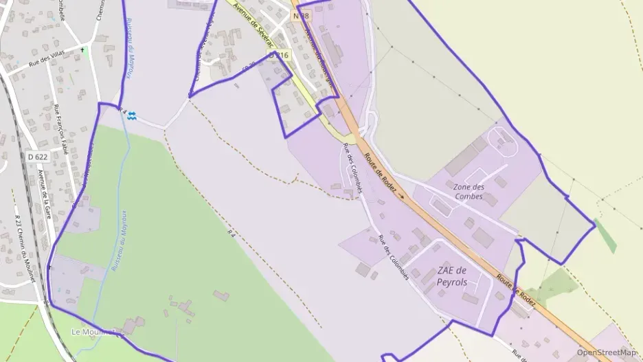 Appartement 40 m² une piece à vendre à Laissac-Sévérac l`Église