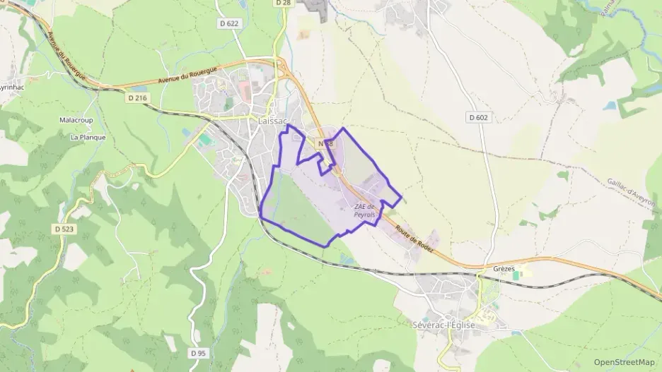 Appartement 40 m² une piece à vendre à Laissac-Sévérac l`Église